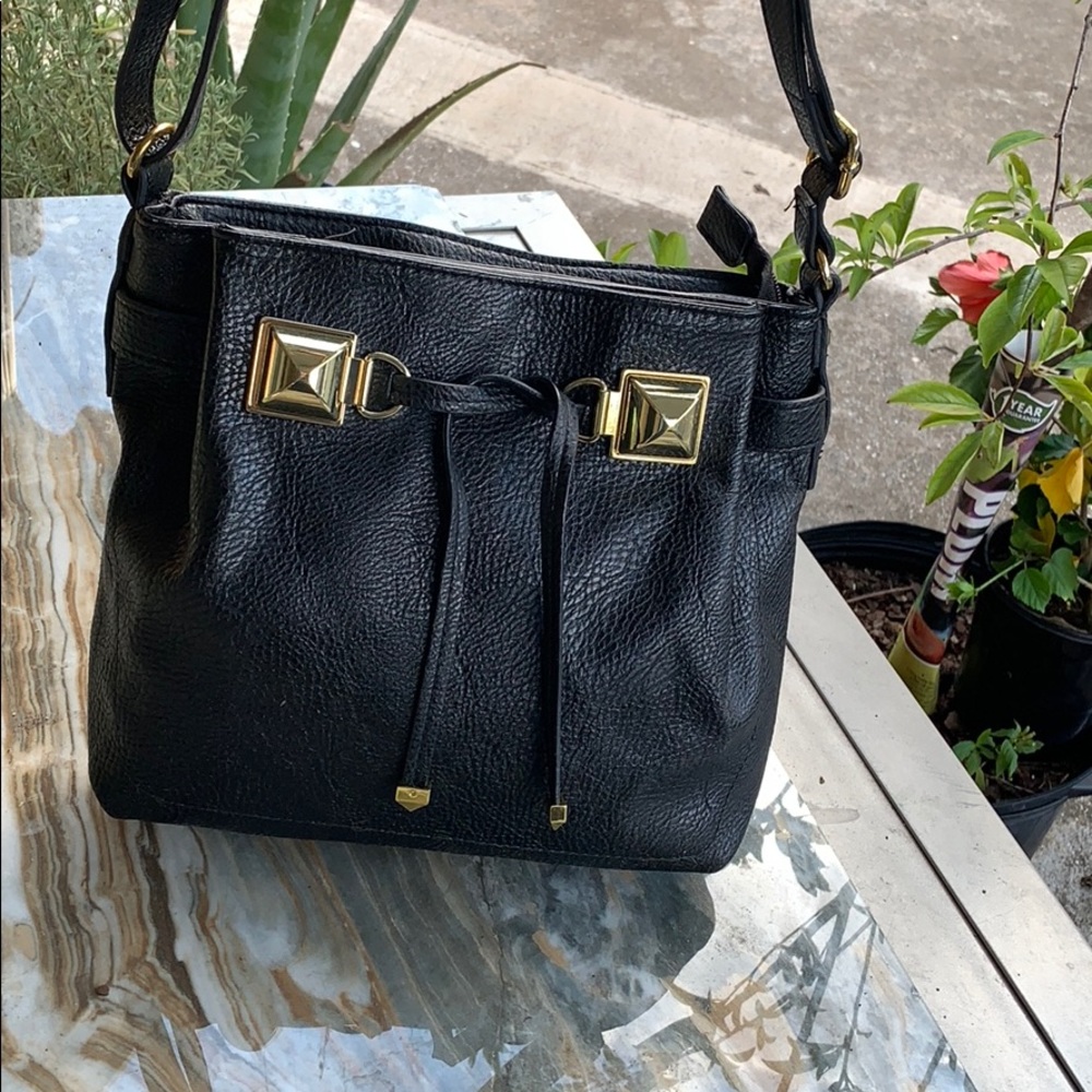 Jessica Simpson Black Shoulder Purse